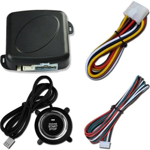 K1KE Car Universal Engine Push Start Stop One Click Button Ignition Remote Starter