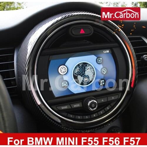 Car Center Control Panel Protective Cover Decorative Shell For BMW MINI ONE CooperS F55 F56 F57 Car Interior Decoration Supplies