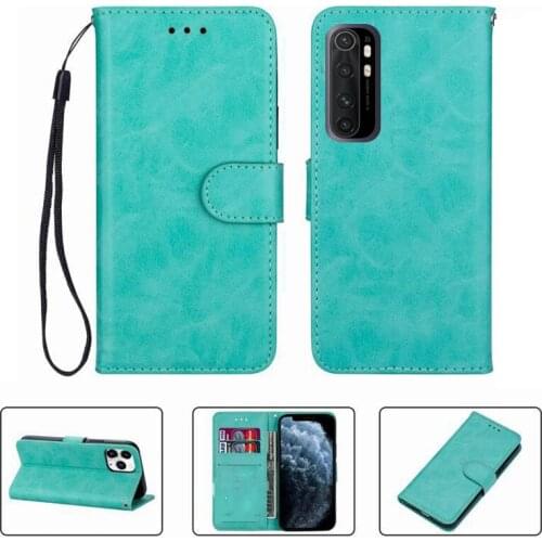 For Xiaomi Mi Note 10 Lite Note10 M2002F4LG, M1910F4G Wallet Case High Quality Flip Leather Phone Shell Protective Cover Funda