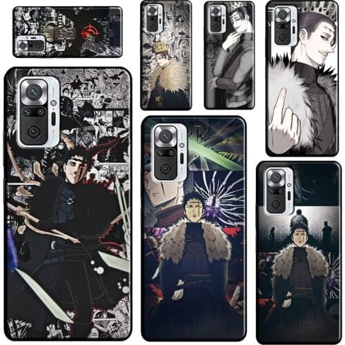 Black Clover Dante Zogratis Soft Case For Xiaomi Redmi Note 10 8 9 Pro 8T 9S Phone Cover For Redmi 9 9A 9C 9T 8A K40