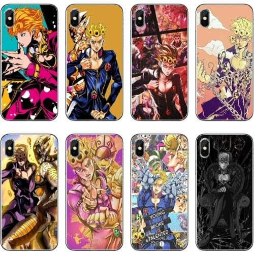 Giorno Giovanna JoJos Bizarre Adventure Case For Huawei P30 P20 Pro P10 P9 P8 Lite Y5 Y6 Y7 Y9 Prime P Smart Plus 2018 2019