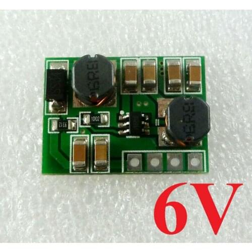 Dd2412sa_6v 6w 2-24v/3.3v~12v To 6v Dc-Dc Boost Buck Boost Converter Module For Led Toy Power Tools