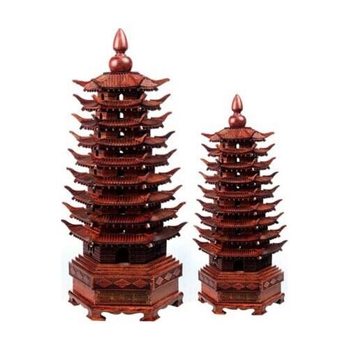 SCY 331+++Natural Suanzhimu learning pagoda tower of Wenchang decoration