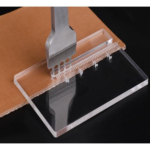 Leather Punching Puller Helps to Punch DIY Handmade Leather Tool Punching Auxiliary Punching Acrylic Puller