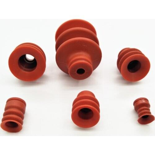 Vacuum Suction cup Industrial suction nozzle manipulator Powerful suction cup red head sucker silicone