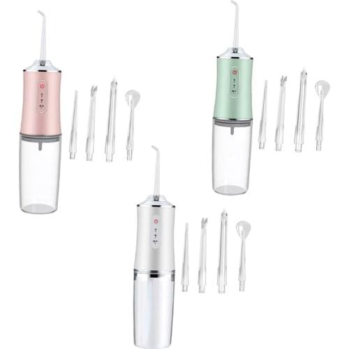 Tartar Remover Water Flosser 230ml Teeth Cleaner Tool Tooth Stain Removal Household Use Plaque Remover for Teeth
