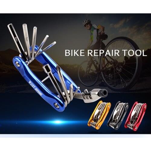 West Biking Bike Screwdriver Hexagon Wrench Multifunction MTB Mountain Bike Cycling Bicycle Repair Tool