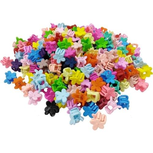 100pcs/Lot 1.5 CM Hair Claws Clip Hair Banana Barrettes turtle Hairpins Hair Accessories For Women Hair Clip Clamp BCC06 BCC07