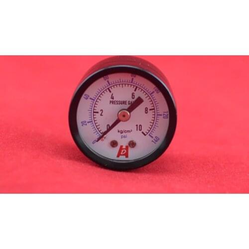 1.5" 40mm 140psi dry pressure gauge ,10kg/cm2 10bar manometer ,PT1/8" back thread