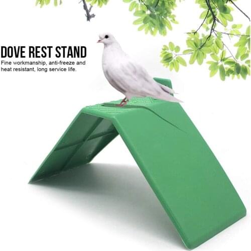 10PCS Dove Rest Stand Plastic Pigeons Bird Stand Perches Non-slip Pigeon Bird Perch Bird Holder Accessories