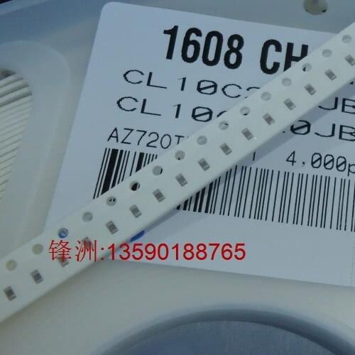 100pcs/SMD capacitor 0603 1UF 16V X7R 10