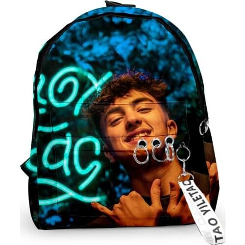 2021 3D Inoxtag Fashion Men Women Backpack Fabric Oxford hanging buckle School Bag Pretty Style Child School bag Travel Backpack