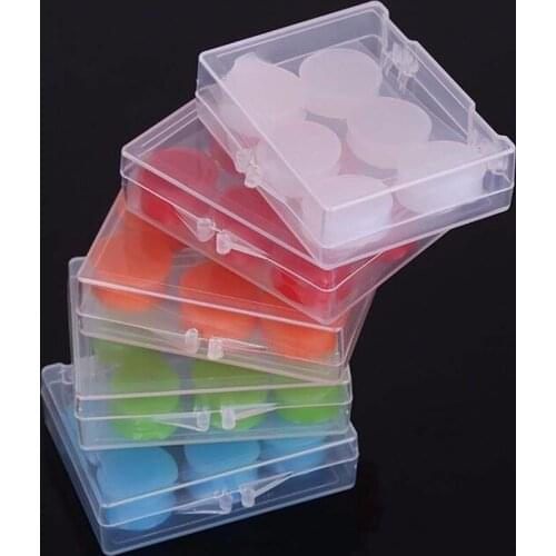 6PCS Fudge Earplugs Protective Ear Plugs Soft Silicone Waterproof Anti-noise Earbud Protector Swimming Showering Water Sports