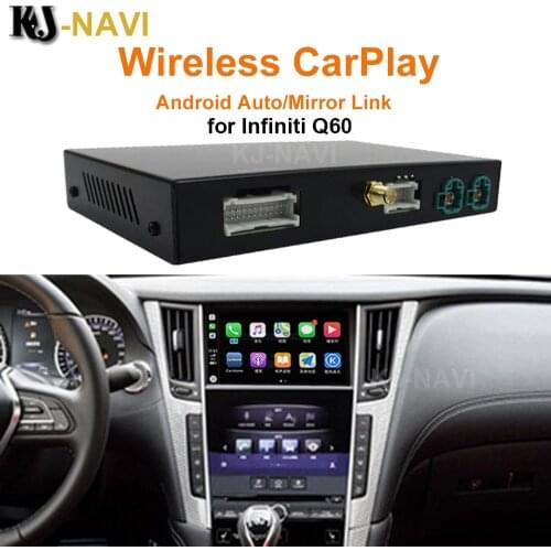 Wireless Apple Carplay For infiniti 2015-2019 Q50 Q60 Q50L QX50 Android Auto Mirror Wifi Car Play Airplay