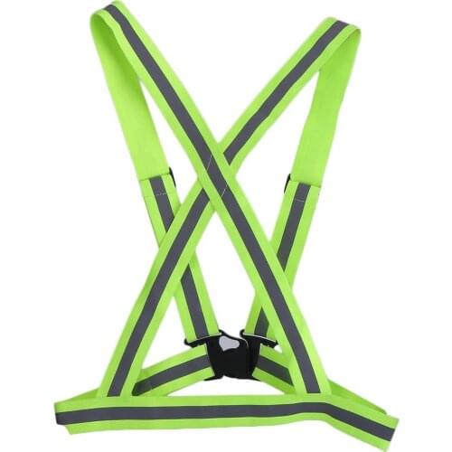 Breathable Traffic Night Work Security Running Cycling Safety Reflective Vest High Visibility Reflective Safety Jacket