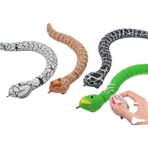Electronic Rattlesnake With Fun Egg Remote Control Built In Charging Simulation Animal Crawling Lifelike Effect Funny Toy Snake