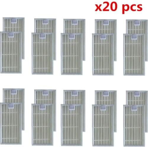 20 Pc Hepa Filter For Ilife V5 V5S V3 V3S V5Pro V50 V55 X5 V5S Pro Robot Vacuum Cleaner Parts