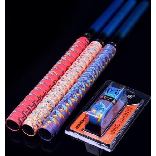 1.5m Fishing Rod Wrap Tape Anti Slip Handle Overwrap Cover Tape Shark Letters Printing Handlebar Tape Fishing Rods Handle Tapes