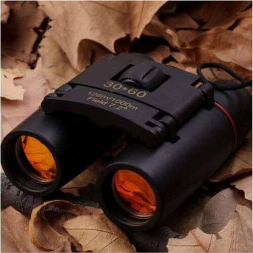 Mini Double Barrel Telescope 30 * 60 HD wide-angle shooting night vision