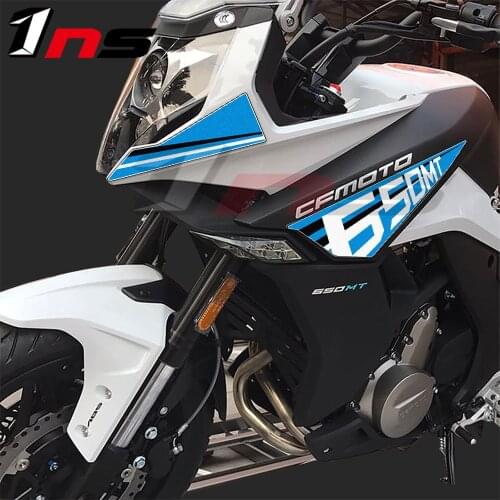 For CFMOTO 650MT 650 MT motorcycle modified sticker accessories personalized decal head fuel tank guard plate body stickers