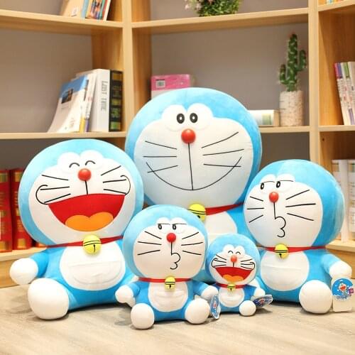 New 23-48cm large kawaii plush toy Doraemon plush toy soft party cat plush animal robot baby child birthday doll gift
