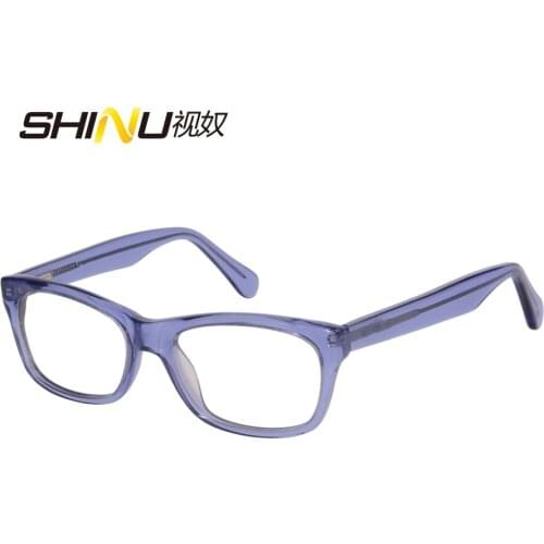 High Quality Acetate Frame Reading Glasses UV400 Blue Light Protection Hypermetropia Eyewear Aspheric Hard Coating Resin Lens