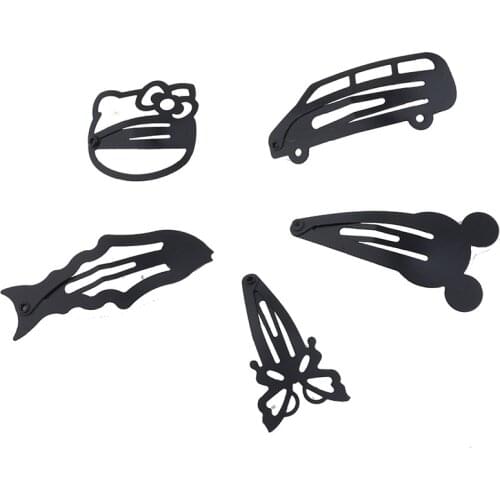 Pentagram car butterfly fish clip the new high quality Children BB clip hair accessory wholesale