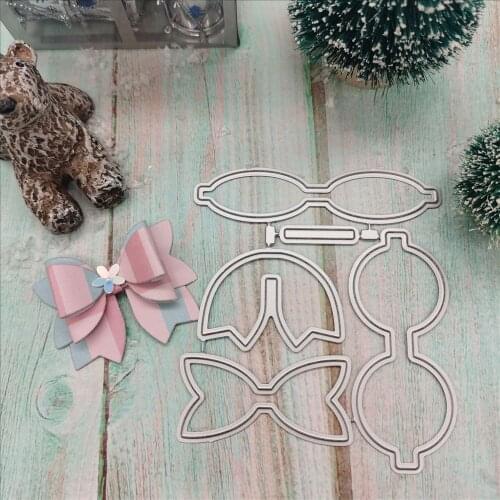 Bow-knot dies stencil Metal Cutting Dies new Paper Card Decorative Craft Dies Embossing Die Cuts New 2021
