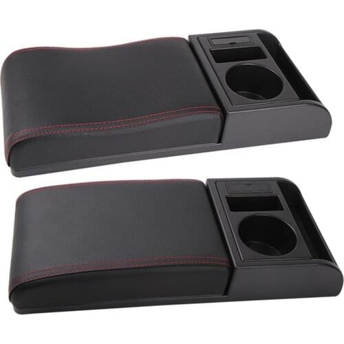 Car Armrest Box Cushion Storage Auto Heightened Pad Central Arm Rest Seat Cover Multifuntion Car-styling Automobile Interior