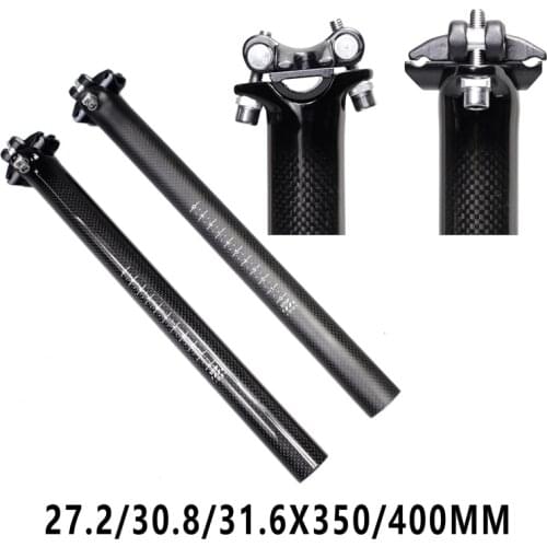 Full Carbon Bicycle seat post for mtb road bike full carbon bicycle parts 31.6 /30.8/27.2MM