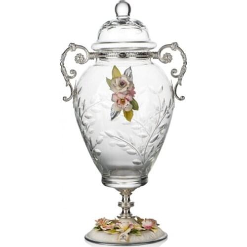 Porio Silver Kapidemonteli Clamshell Cube 44x25