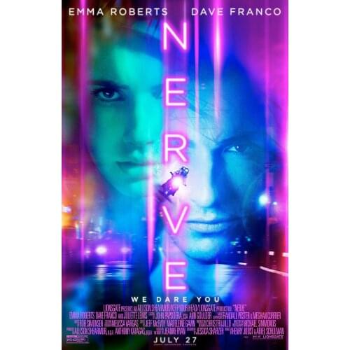 Nerve Movie Art Film Print Silk Poster Home Wall Decor 24x36inch
