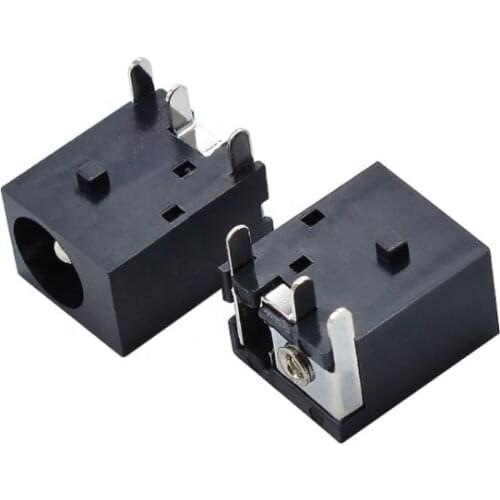 100pcs DC-044 Power Interface 5.5*2.1mm DC power socket DC044 three-prong power seat