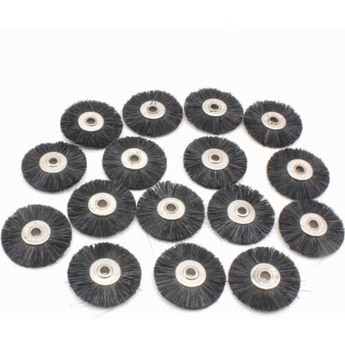 50pcs Abrasive Brushes 19mm 22mm 25mm Steel Wire Wheel Rust Removal Jewelry Rotary Tools