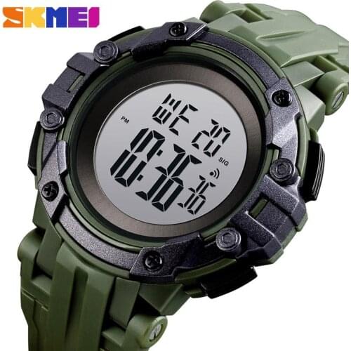 SKMEI Fashion Watch Men Sport Clock 30M Waterproof Alarm Luminous Display Men Watches LED Digital Watch Relogio Masculino 1545