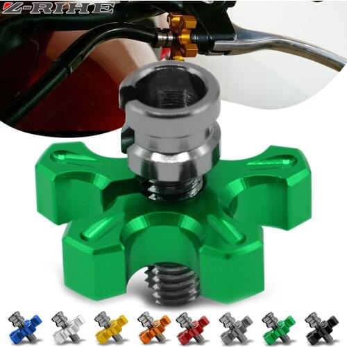 For KAWASAKI KX65 KX80 KX85 KX100 KX 80 85 2001 - 2016 Motorcycle CNC Billet Clutch Cable Wire Adjuster Screw for KAWASAKI