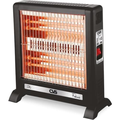 1000 Watt ELECTRIC HEATER 4 Sticks Quartz Elliptical Coiled Wires Providing 25% More Efficiency