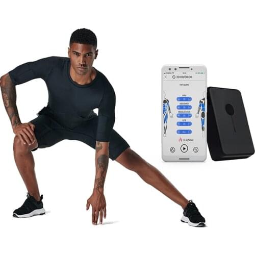 EMS home gym equipment weight loss bodytech EMS fitness devices with training suit