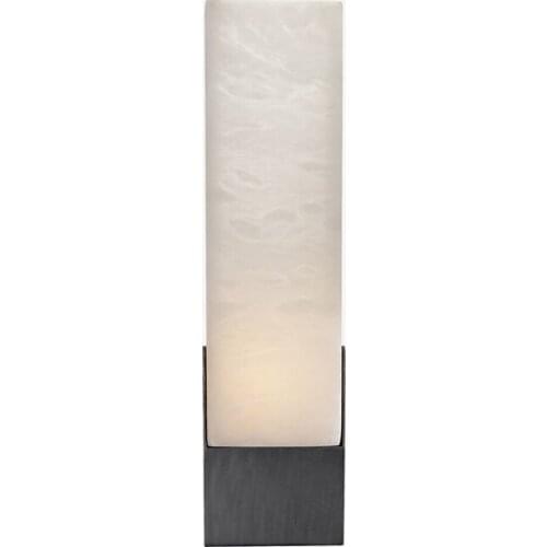 Postmodern minimalist light luxury marble wall lamp designer villa bedroom entrance hallway decorative lamps