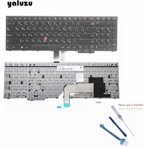 YALUZU New RU keyboard for lenovo IBM Thinkpad E550 E550C E555 E560 E565 Russian laptop Keyboard