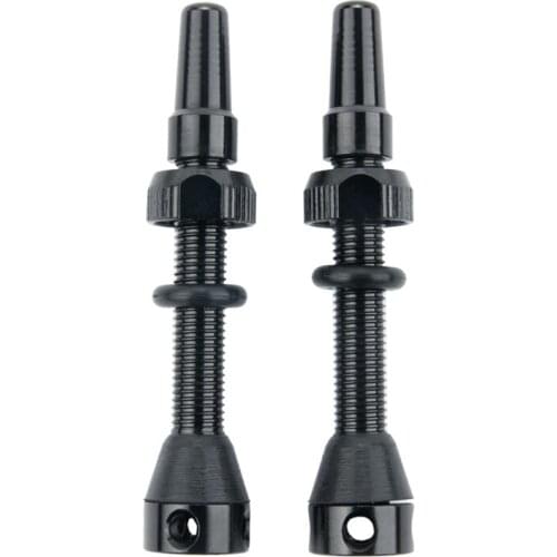 WholeSale 100pcs/lot 44mm Tubeless Presta Valve Stem Core Road Mountain Bike Universal Colorful Bicycle Tire Core Accessory