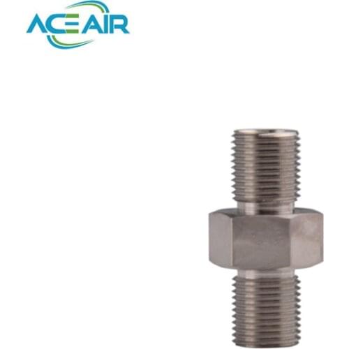 PCP Airforce Quick Connect 1/8BSPP Male Male Stainless Steel Couplers 1pcs/2pcs/5pcs