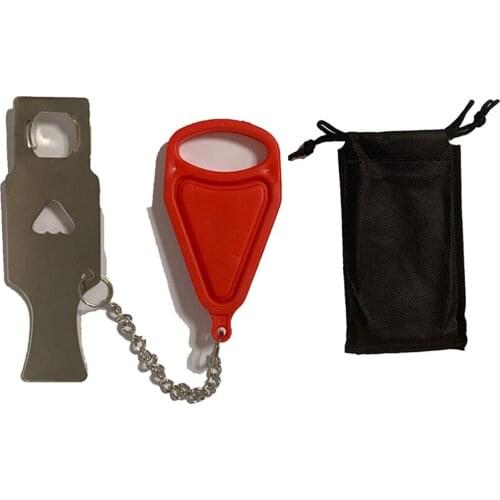 Portable Hotel Locks Self-Defense Door Stopper Travel Accommodation Door Lock Security Device