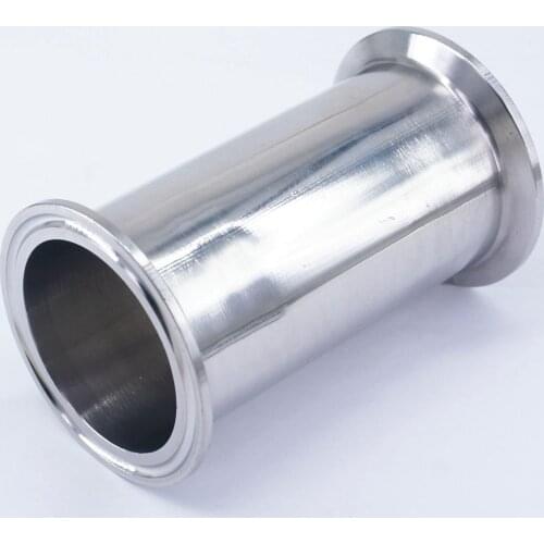 2" Tri Clamp x 51mm OD Pipe Sanitary Spool Tube Length 102mm(4") For Homebrew SUS304 Stainless Steel