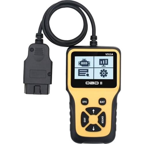 V311A Universal OBD2 Code Reader OBDII OBD Auto Code Reader Automobile Diagnostic Scanner Engine Light Error Analyzer
