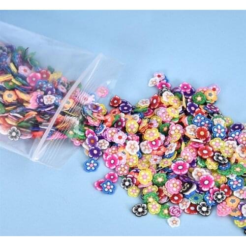 1000pcs/Pack Mixed Polymer Clay Resin Filling For UV Epoxy Resin Mold Fillings DIY Jewelry Making Filler Nail Art Decoration