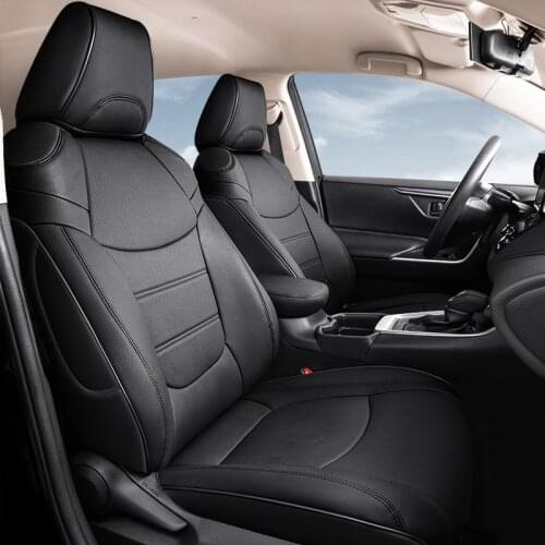 AutoDecorun Leather Cover Seat for TOYOTA VERSO Seat Covers 5 & 7 Seats Cushion Car Accessories Same Style As Original 2010-2017