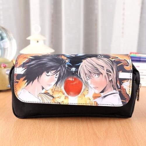 Anime Death Note L Lawliet Travel Accessories Bag Student School Stationery Bag High Quality Boys Girls Pencil Case