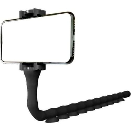 Adjustable Bracket Suckers Holder Telescopic Hook Bathroom Mobile Phone Holders Lazy Car Multifunctional Desktop Stand Hooker