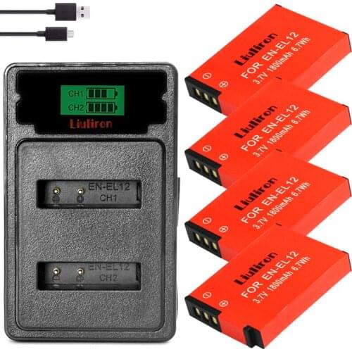 EN-EL12 EN EL12 EN EL 12 Battery for Nikon Coolpix S9700 S9500 S9400 S9300 S9100 S8200 S8100